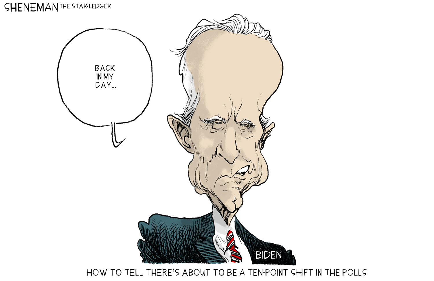Breaking News: Joe Biden is old | Sheneman cartoon - nj.com